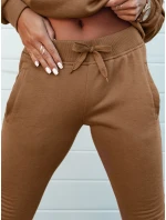 Dámské tepláky FITS hnědé FashionStreet UY2146