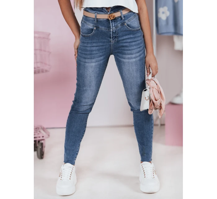 Dámské úzké džíny BLUESTYL navy blue FashionStreet UY2368
