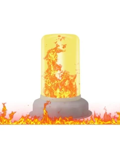 LED svíčka s efektem plamene 7,5x9,5 cm