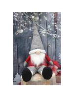 DEKORATIVNÍ SANTA LÍNÝ SANTA 45+20CM