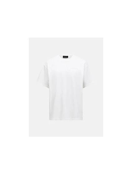Tričko PEAK PERFORMANCE M Graphic Tee, bílé Tričko PEAK PERFORMANCE M Graphic Tee, bílé