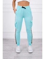 Kalhoty Mint cargo Kalhoty Mint cargo