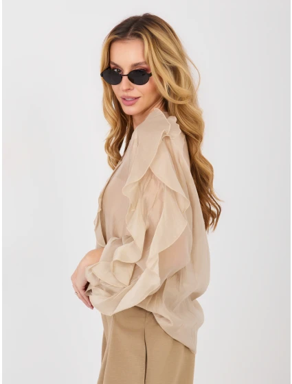 Koszula IT KS model 21902691 beżowy - FPrice