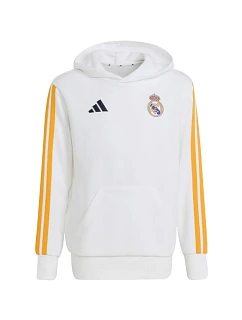 Real Madrid Dětská mikina s kapucí bílá model 22209546 - ADIDAS