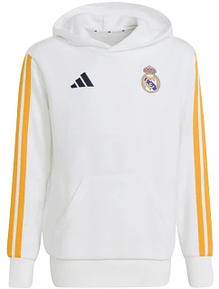 Real Madrid Dětská mikina s kapucí bílá model 22209546 - ADIDAS
