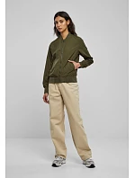 BY 044 Dámská bomber bunda model 22415699 dark olive - Build your Brand BY 044 Dámská bomber bunda model 22415699 dark olive - Build your Brand