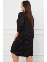 Italian Fashion Puntini r.3/4 barva:print/black