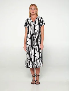 Šaty s krátkými rukávy model 19697553 - Vamp