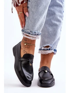 Dámské klasické mokasíny šedé model 21626995 - Boto