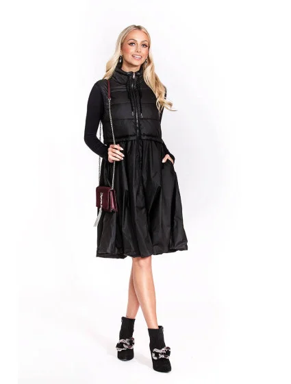 Černá vesta s spodní částí model 17019412 - Ann Gissy