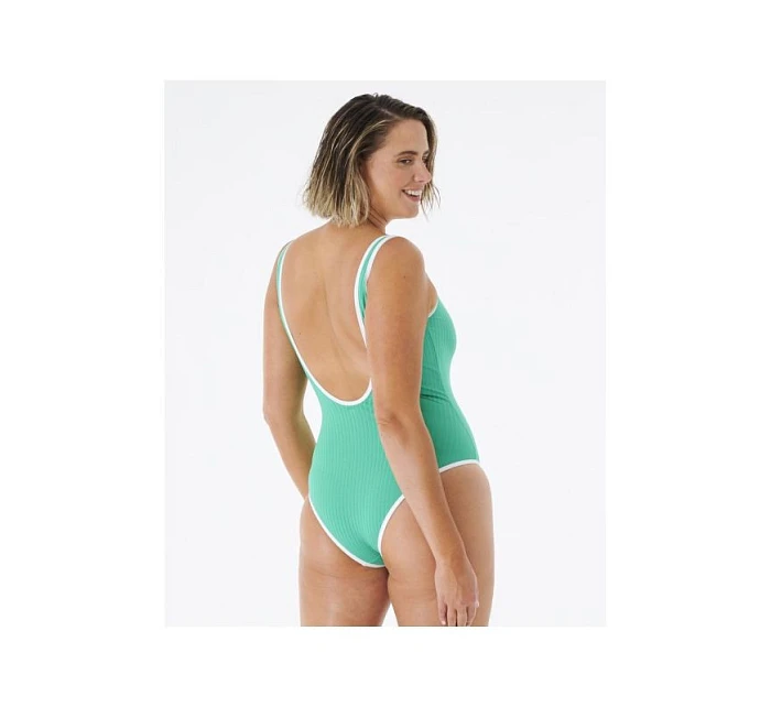 RIP CURL Premium Surf Cheeky One Piece Zelené plavky RIP CURL Premium Surf Cheeky One Piece Zelené plavky
