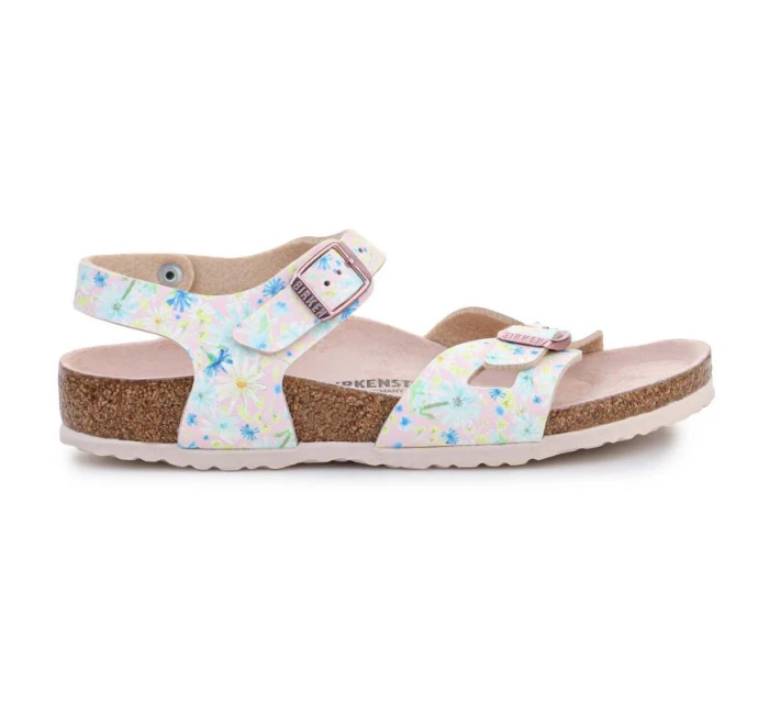 Dětské sandály Birkenstock Rio 1022232 Pastel Floral Dětské sandály Birkenstock Rio 1022232 Pastel Floral