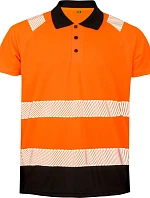 Result R 501X Bezpečnostní polo 30.501X fluorescent orange/black
