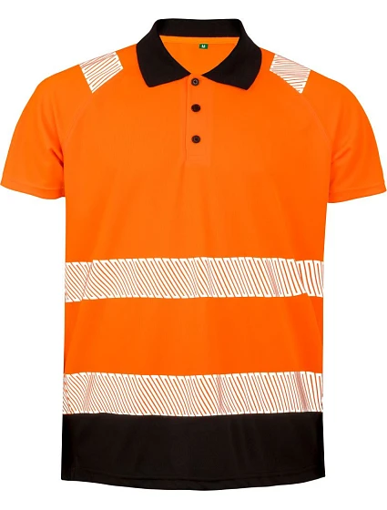 Result R 501X Bezpečnostní polo 30.501X fluorescent orange/black Result R 501X Bezpečnostní polo 30.501X fluorescent orange/black