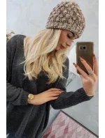 Čepice K156 světle hnědá Čepice K156 světle hnědá