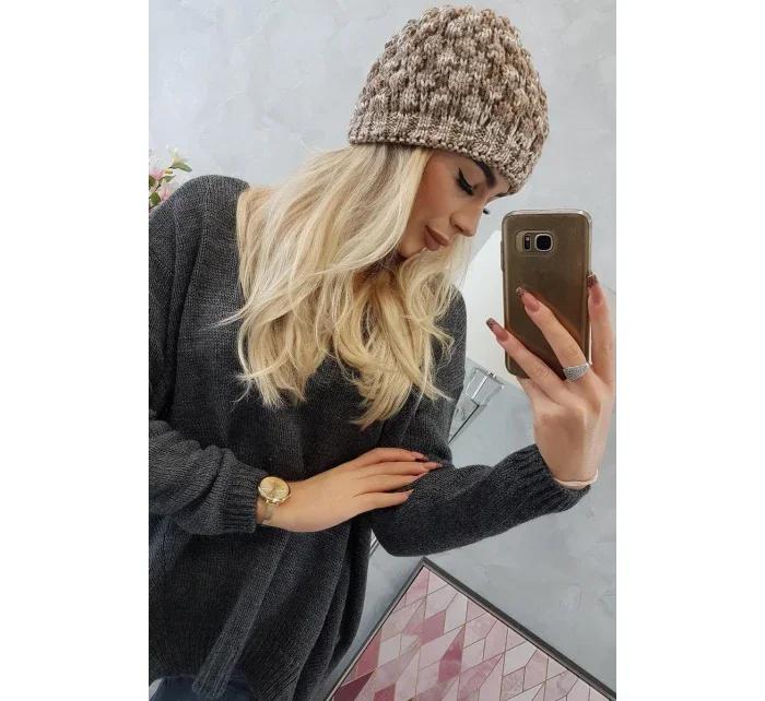 Čepice K156 světle hnědá Čepice K156 světle hnědá