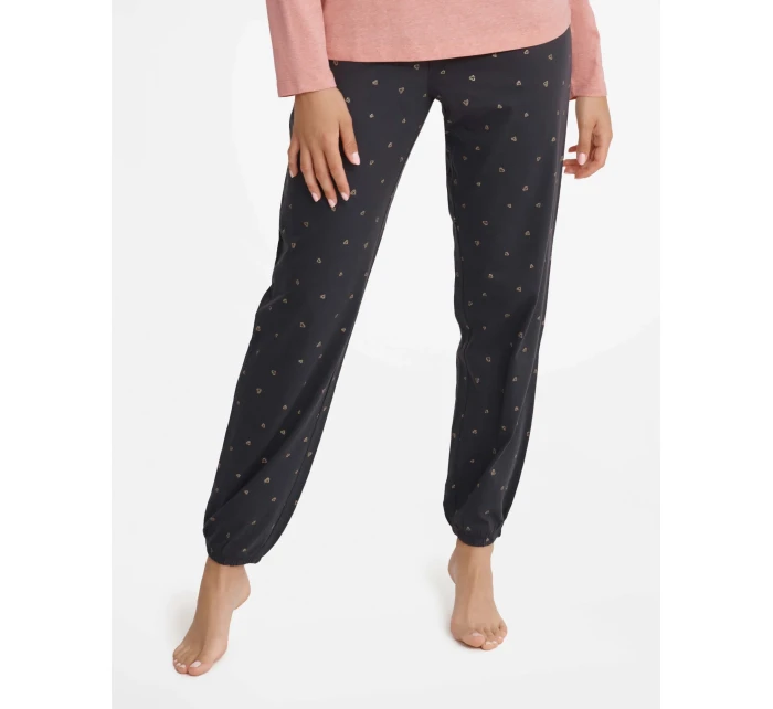 Glam pyžamo model 18802906 Růžová a šedá - HENDERSON LADIES Glam pyžamo model 18802906 Růžová a šedá - HENDERSON LADIES