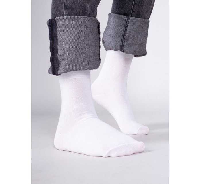 Chlapecké hladké bílé ponožky  White model 18847024 - Yoclub