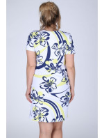 Dámské šaty i pro s květinovým vzorem  Žlutá model 15042447 - EFECT