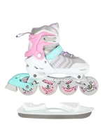 růžové inline brusle velikosti s velikosti model 21810812 - Nils Extreme růžové inline brusle velikosti s velikosti model 21810812 - Nils Extreme