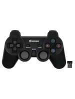 VAKOSS BEZDRÁTOVÝ USB GAMEPAD S DUÁLNÍM NÁRAZEM, PC/PS3, DIGITÁLNÍ A ANALOGOVÝ REŽIM, GP-4705BK ČERNÝ VAKOSS BEZDRÁTOVÝ USB GAMEPAD S DUÁLNÍM NÁRAZEM, PC/PS3, DIGITÁLNÍ A ANALOGOVÝ REŽIM, GP-4705BK ČERNÝ