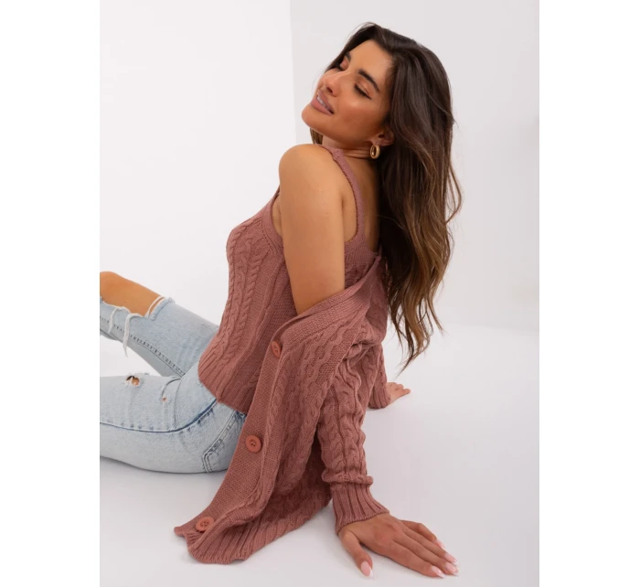 Sada BA KMPL 8018.88P tmavě růžová