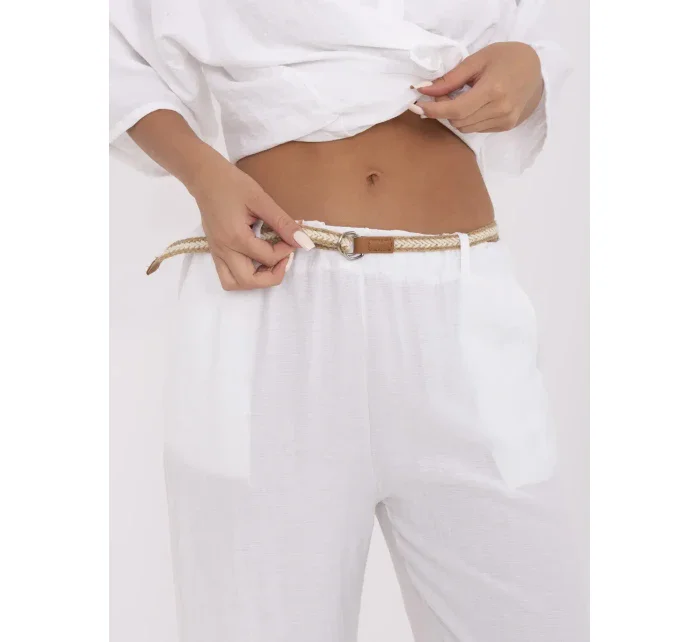 Spodnie MI SP model 21151284 biały - FPrice