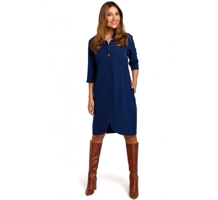 S189 Blejzrové šaty - černé