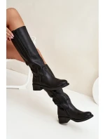 Dámské oficírky na nízkém podpatku Averna – černé Dámské oficírky na nízkém podpatku Averna – černé