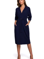 Denní šaty S230 tmavě modrá - Stylove