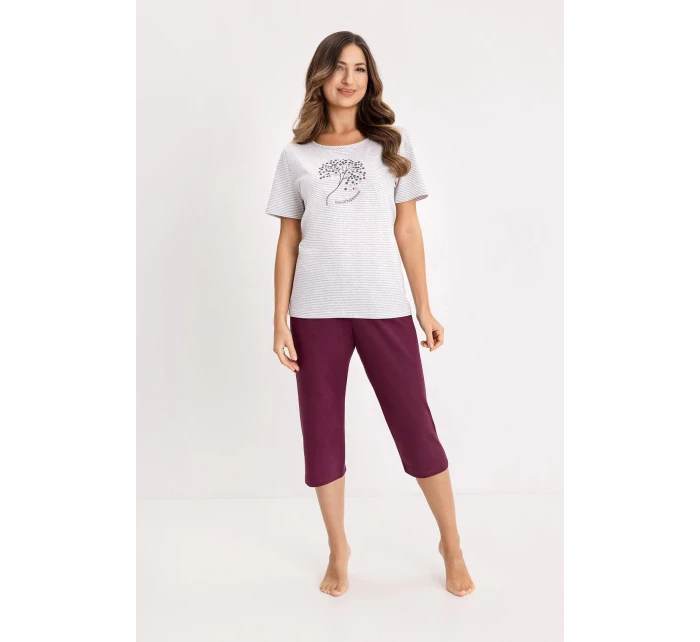 Pyžamo model 21873493 cr/r 2XL W26 dámské - Regina Pyžamo model 21873493 cr/r 2XL W26 dámské - Regina