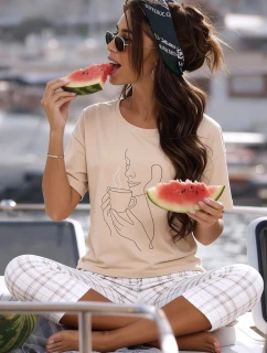 Pyžamo Cornette 775/340 Morning kr/r S-2XL