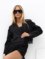 Marynarka MI MA model 22549097 czarny - FPrice Marynarka MI MA model 22549097 czarny - FPrice