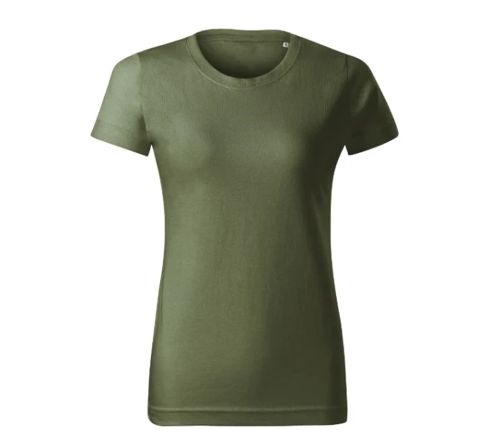 Basic Free tričko dámské khaki Basic Free tričko dámské khaki