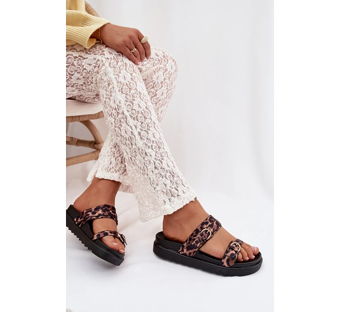 Klapky na platformě model 226361 Step in style