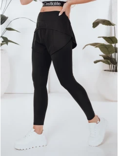 Dámské sportovní legíny GIRLJUMP black FashionStreet UY2722