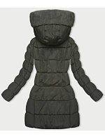 Zimní bunda v khaki barvě s kapucí model 21246043 - LHD Zimní bunda v khaki barvě s kapucí model 21246043 - LHD