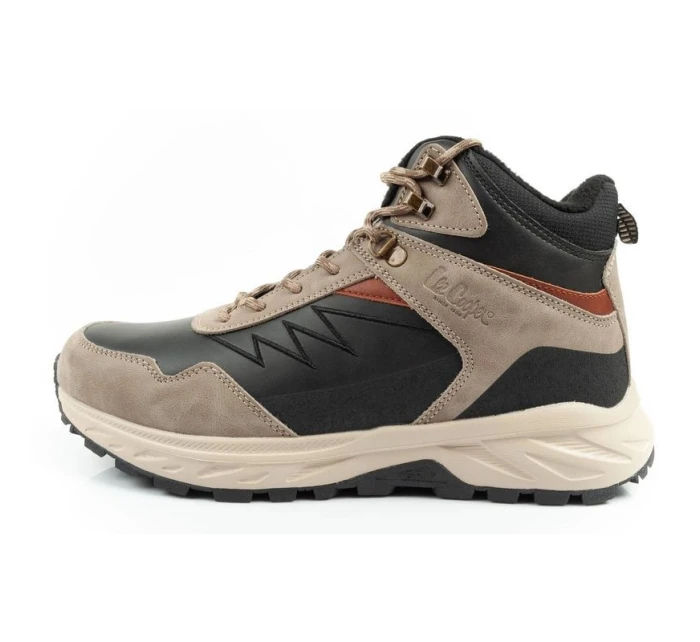 Lee Cooper pánská zimní trekingová zateplená sportovní obuv kotníková béžová černá Lee Cooper pánská zimní trekingová zateplená sportovní obuv kotníková béžová černá