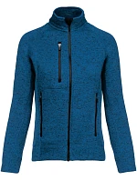 K Dámská melanžová pletená fleecová bunda 20. light royal blue melange model 22423096 - Kariban K Dámská melanžová pletená fleecová bunda 20. light royal blue melange model 22423096 - Kariban