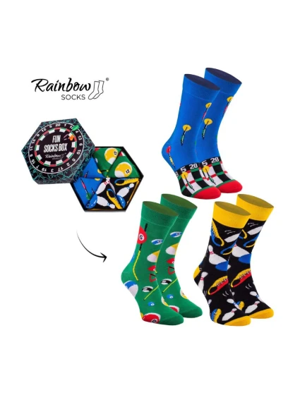 Duhové Ponožky Pro  3 model 21606822 - ZOOKSY/RAINBOW SOCKS
