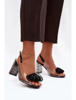 Sandály na podpatku  model 225146 Step in style