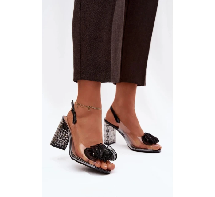 Sandály na podpatku  model 225146 Step in style