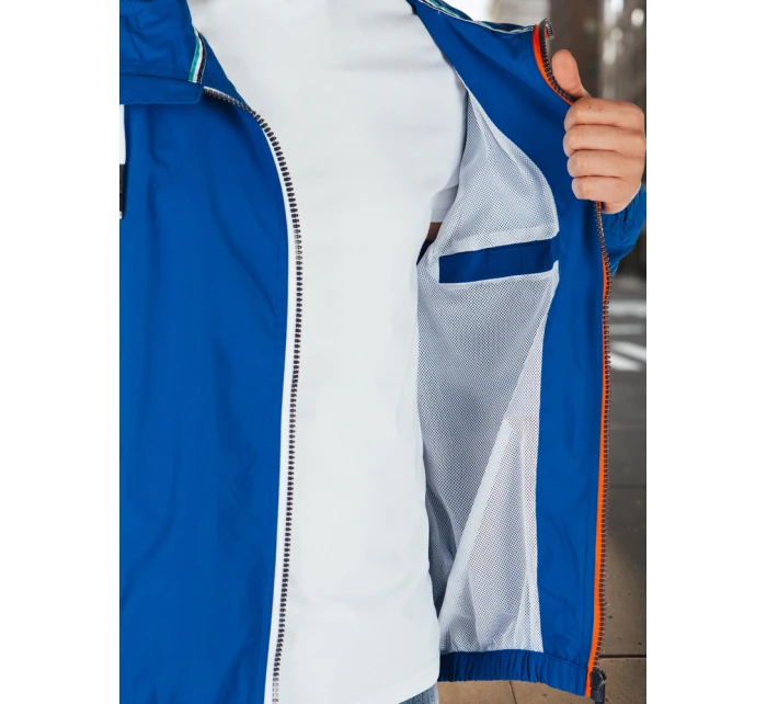 Pánská přechodná modrá bunda Dstreet TX4699