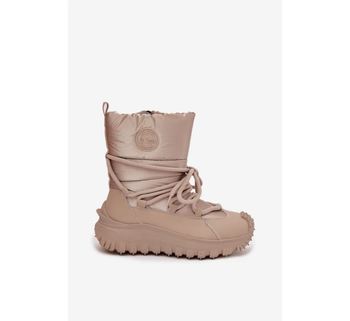 Kožené sněhule na platformě model 21728499 - Lee Cooper