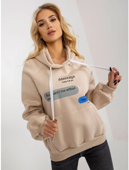 Mikina EM BL 718.39P béžová