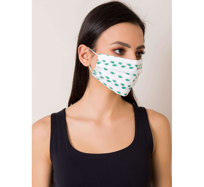 Ochranná maska KW MO JK151 bílá zelená