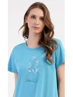 Dámské domácí šaty s krátkým rukávem Book