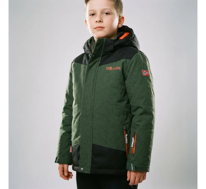 Trollkids Dětská zateplená nepromokavá bunda Norefjell Green (132-322) Trollkids Dětská zateplená nepromokavá bunda Norefjell Green (132-322)