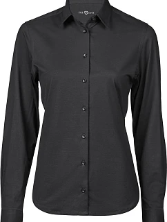 Tee Jays TJ 4031 Strečová halenka s dlouhým rukávem 18.4031 black