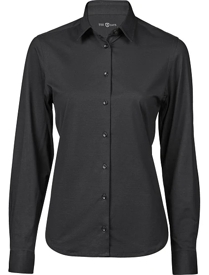 Tee Jays TJ 4031 Strečová halenka s dlouhým rukávem 18.4031 black Tee Jays TJ 4031 Strečová halenka s dlouhým rukávem 18.4031 black